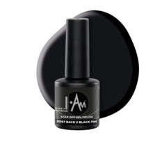 I.Am Soak Off Gel Polish #067 Back 2 Black (7ml)