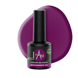 I.Am Soak Off Gel Polish #079 Magenta (7ml)