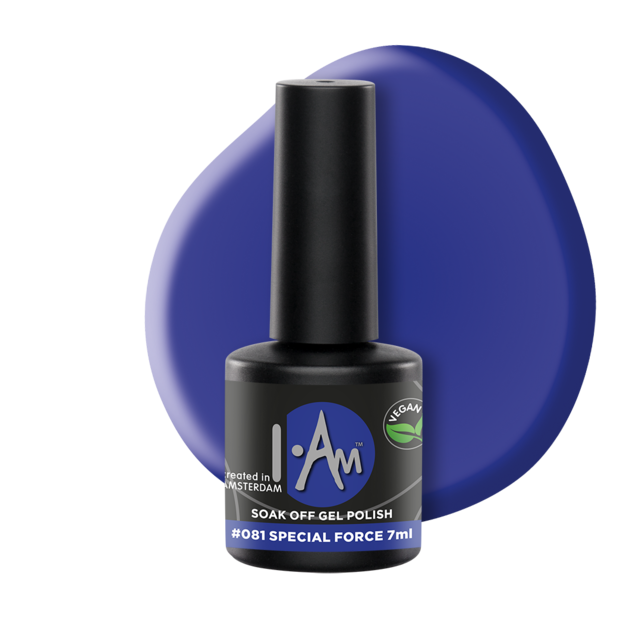 I.Am Soak Off Gel Polish #081 Special Force (7ml)