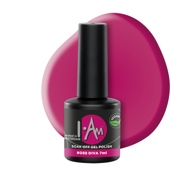 I.Am Soak Off Gel Polish #088 Diva (7ml) I.Am Soak Off Gel Polish #088 Diva (7ml)
