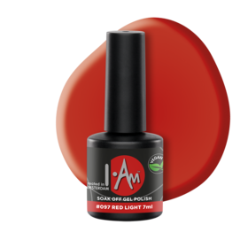 I.Am Soak Off Gel Polish #097 Red Light (7ml)