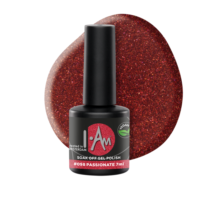 I.Am Soak Off Gel Polish #098 Passionate (7ml) I.Am Soak Off Gel Polish #098 Passionate (7ml)