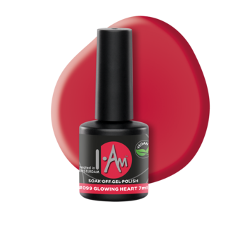 I.Am Soak Off Gel Polish #099 Glowing Heart (7ml)