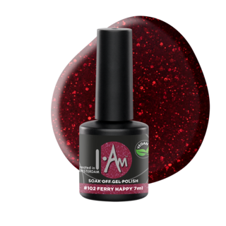 I.Am Soak Off Gel Polish #102 Ferry Happy (7ml)