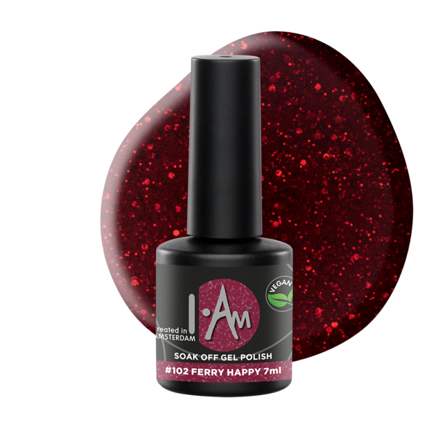 I.Am Soak Off Gel Polish #102 Ferry Happy (7ml) I.Am Soak Off Gel Polish #102 Ferry Happy (7ml)