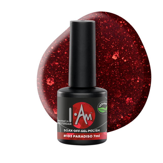 I.Am Soak Off Gel Polish #103 Paradiso (7ml) I.Am Soak Off Gel Polish #103 Paradiso (7ml)