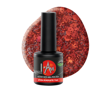 I.Am Soak Off Gel Polish #104 Radiate (7ml)