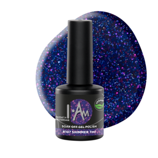 I.Am Soak Off Gel Polish #107 Shimmer (7ml)