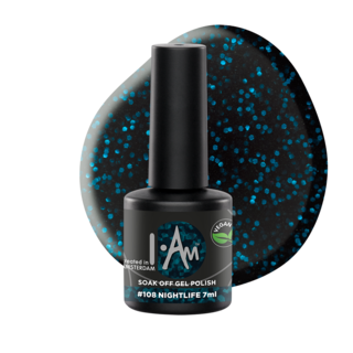 I.Am Soak Off Gel Polish #108 Nightlife (7ml)