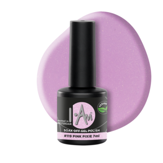 I.Am Soak Off Gel Polish #119 Pink Pixie (7ml)