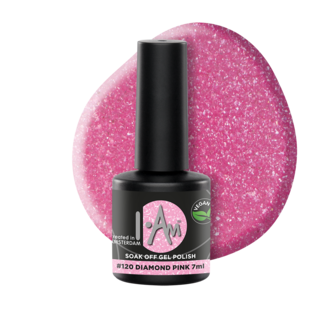 I.Am Soak Off Gel Polish #120 Diamond Pink (7ml)