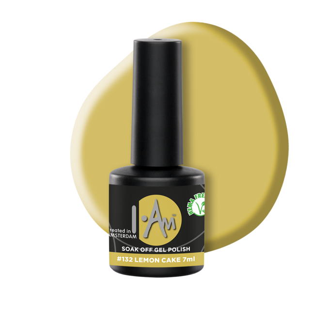 Soak Off Gel Polish #132 Lemon Cake (7ml) Soak Off Gel Polish #132 Lemon Cake (7ml)