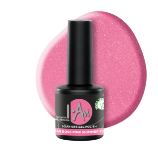 Soak Off Gel Polish #149 Rose Pink Shimmer (7ml)