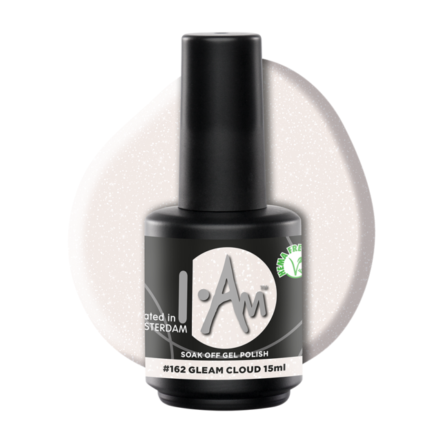 Soak Off Gel Polish #162 Gleam Cloud (15ml) Soak Off Gel Polish #162 Gleam Cloud (15ml)