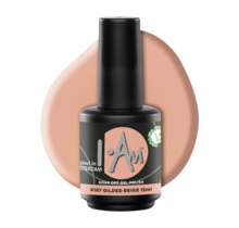 Soak Off Gel Polish #187 Gilded Beige 15ml