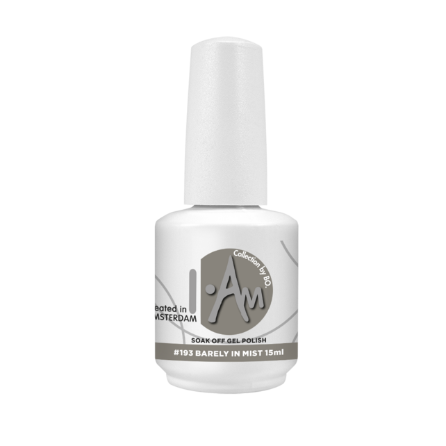 I.Am by BO. Soak Off Gel Polish #193 Barely in Mist (15ml)