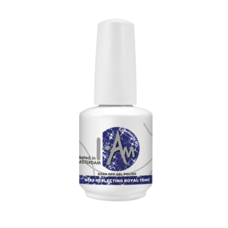 I.Am by BO. Soak Off Gel Polish #182 Reflecting Royal (15ml)