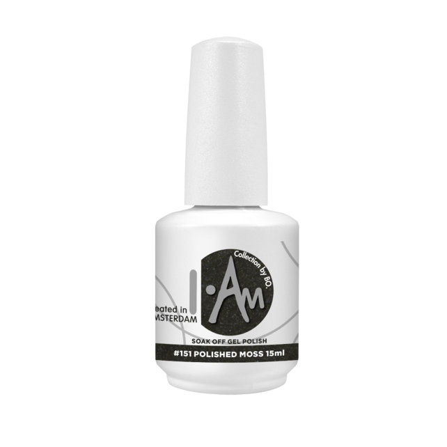 I.Am by BO. Soak Off Gel Polish #151 Polished Moss (15ml)