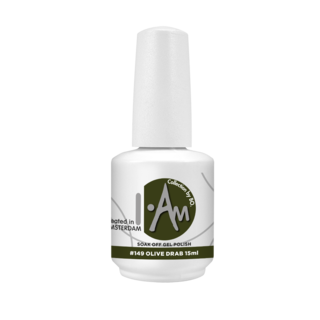 I.Am by BO. Soak Off Gel Polish #149 Olive Drab (15ml)