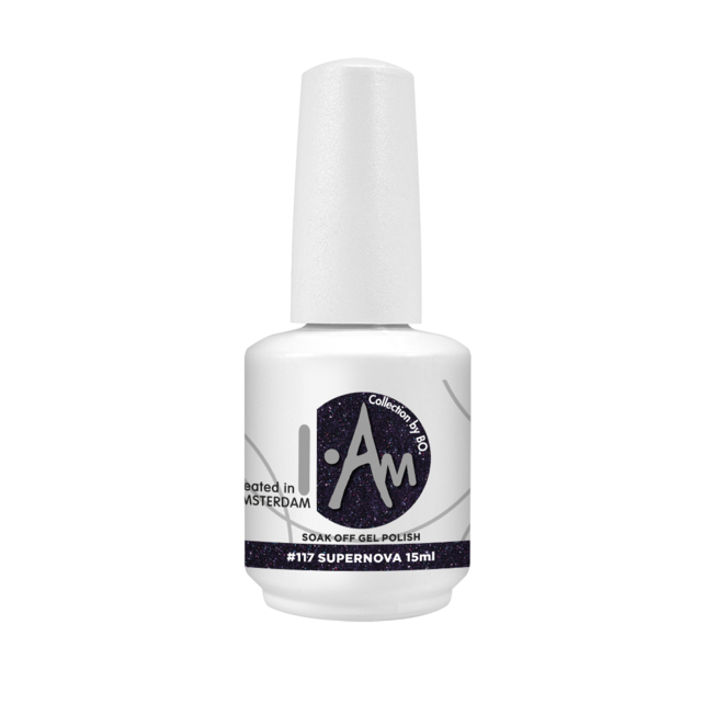 I.Am by BO. Soak Off Gel Polish #117 Supernova (15ml)