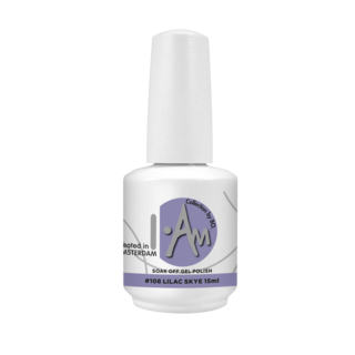 I.Am by BO. Soak Off Gel Polish #108 Lilac Skye (15ml)