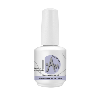I.Am by BO. Soak Off Gel Polish #106 Dewy Violet (15ml)