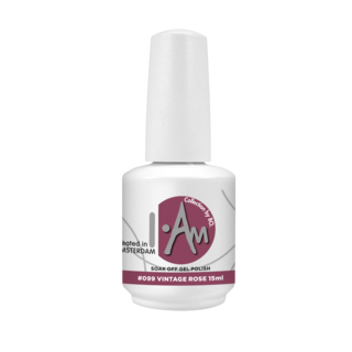 I.Am by BO. Soak Off Gel Polish #099 Vintage Rose (15ml)
