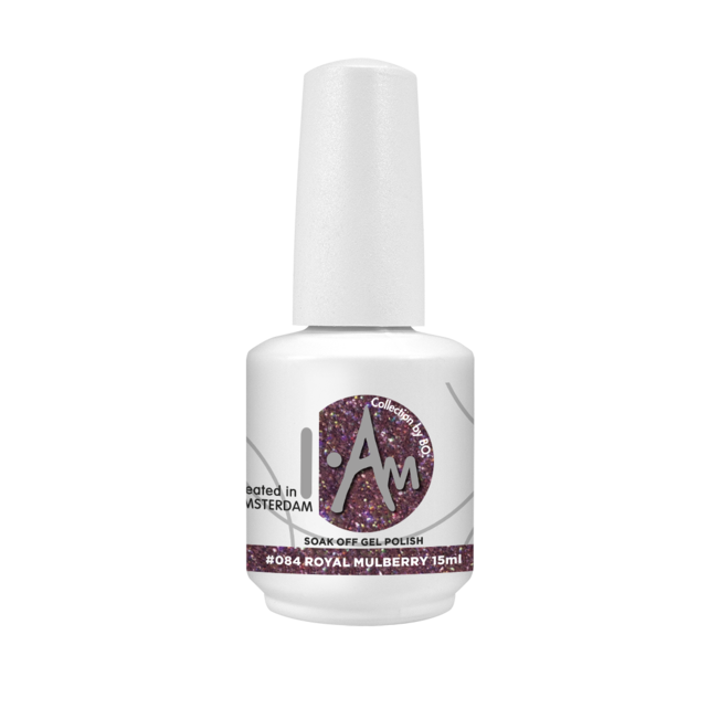 I.Am by BO. Soak Off Gel Polish #084 Royal Mulberry (15ml)