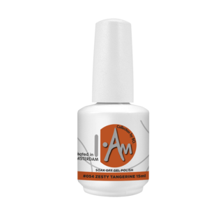 I.Am by BO. Soak Off Gel Polish #054 Zesty Tangerine (15ml)
