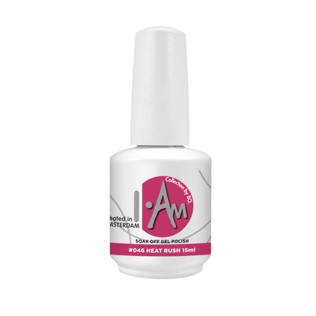 I.Am by BO. Soak Off Gel Polish #046 Heat Rush (15ml)