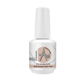 I.Am by BO. Soak Off Gel Polish #015 Warm Ivory (15ml)