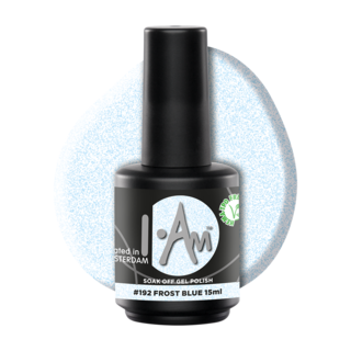 I.Am Soak Off Gel Polish #192 Frost Blue (15ml)
