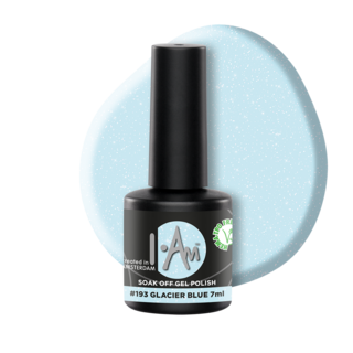 I.Am Soak Off Gel Polish #193 Glacier Blue (7ml)