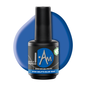 I.Am Soak Off Gel Polish #195 Delfts Blue (15ml)