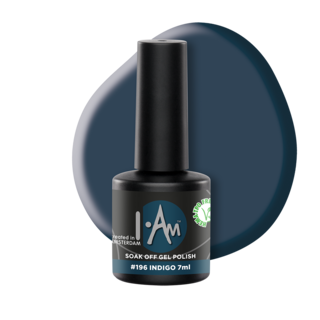 I.Am Soak Off Gel Polish #196 Indigo (7ml)