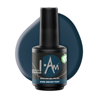 I.Am Soak Off Gel Polish #196 Indigo (15ml)