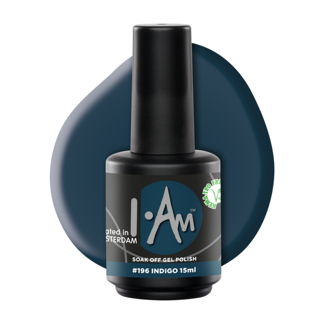 I.Am Soak Off Gel Polish #196 Indigo (15ml)