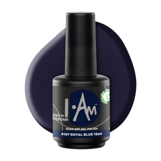 I.Am Soak Off Gel Polish #197 Royal Blue (15ml)