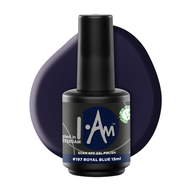 I.Am Soak Off Gel Polish #197 Royal Blue (15ml)
