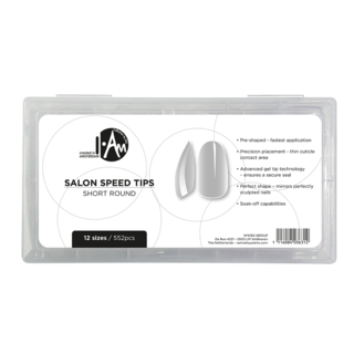 I.Am by BO. Salon Speed Tips - Short Round