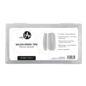 I.Am by BO. Salon Speed Tips - Medium Square