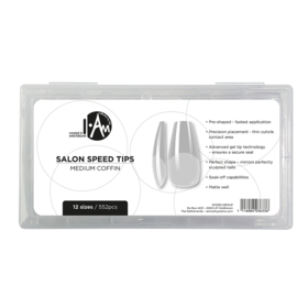 I.Am by BO. Salon Speed Tips - Medium Coffin