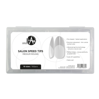 I.Am by BO. Salon Speed Tips - Medium Round