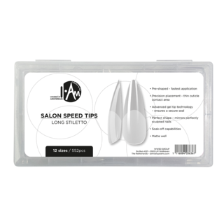 I.Am by BO. Salon Speed Tips - Long Stiletto