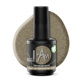 I.Am Soak Off Gel Polish #201 Golden Martini (15ml)