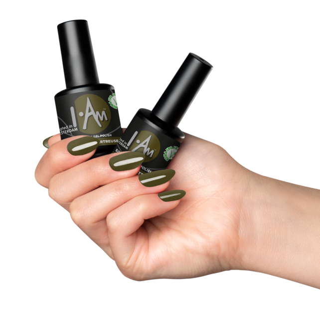 I.Am Soak Off Gel Polish #203 Vintage Chartreuse (7ml)
