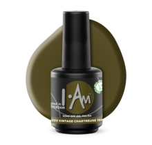 I.Am Soak Off Gel Polish #203 Vintage Chartreuse (15ml)