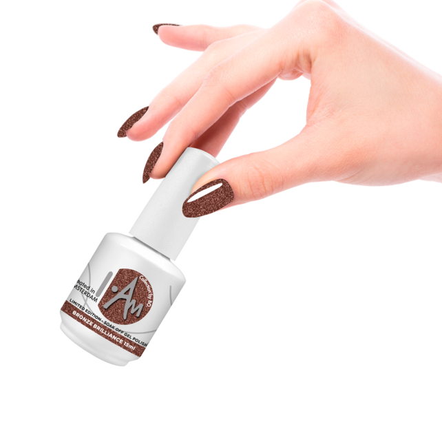 I.Am by BO. Limited Edition Gel Polish Bronze Brilliance (15ml)