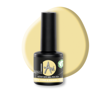 I.Am Soak Off Gel Polish  #213 Vows & Daisies (7ml)