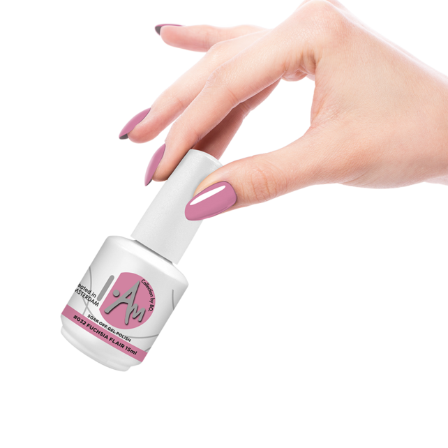 I.Am by BO. Soak Off Gel Polish #032 Fuchsia Flair (15ml)